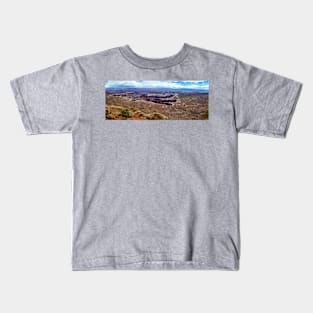 The Vista from Grand View Point, Canyonlands Kids T-Shirt